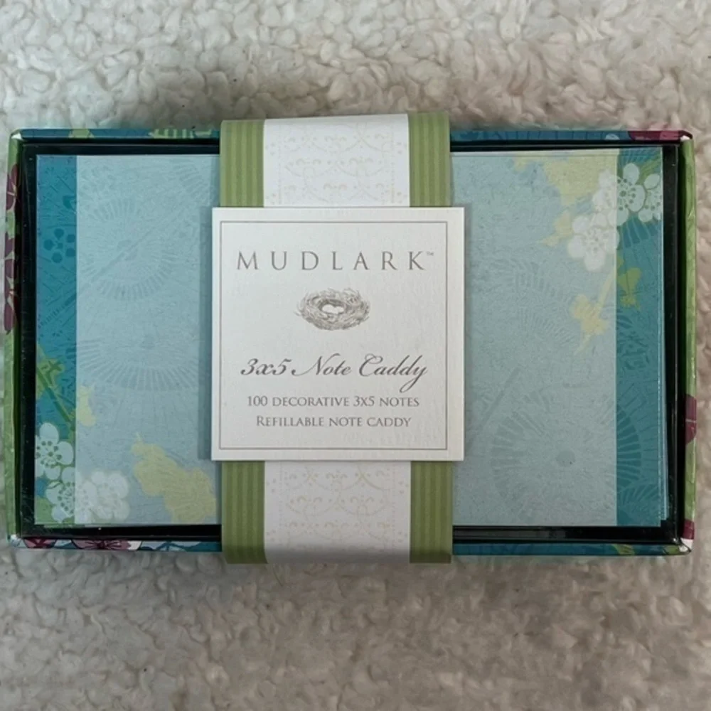 Mudlark “Isola Bella” Refillable Note Caddy